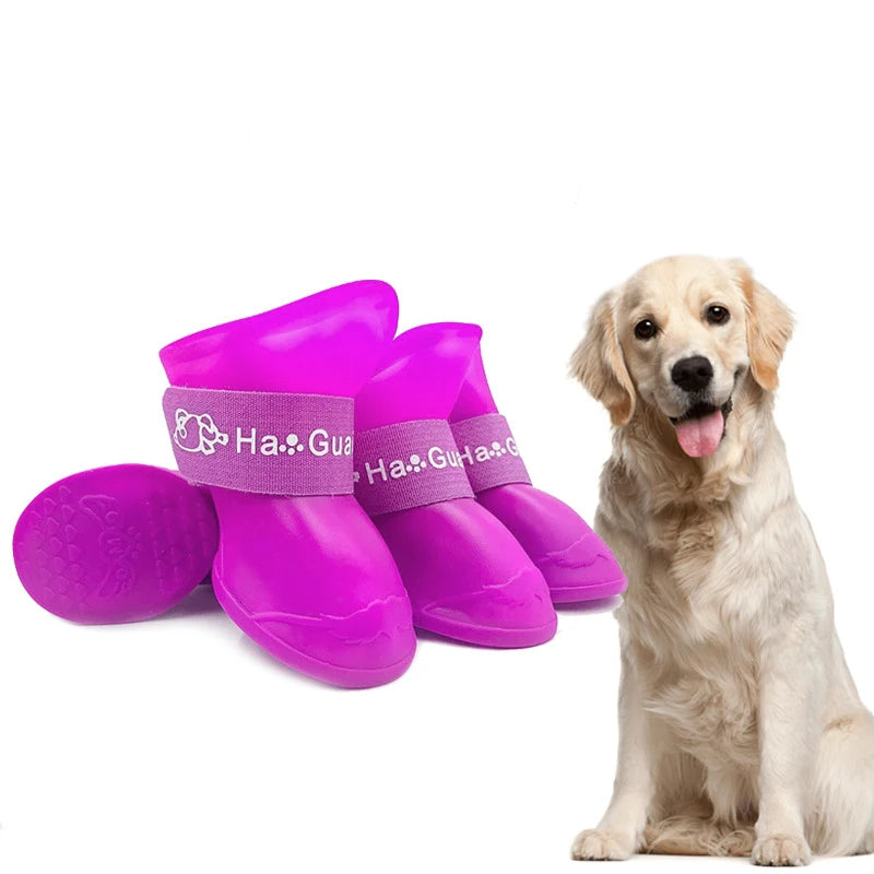 Botas Impermeáveis Antiderrapantes para Pets