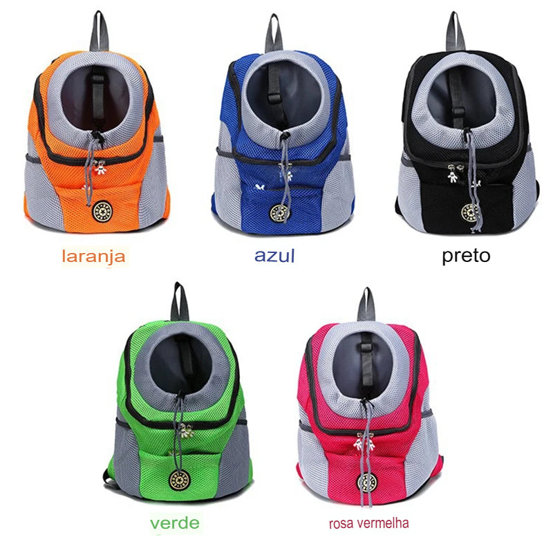 Mochila Transportadora para Cães e Gatos
