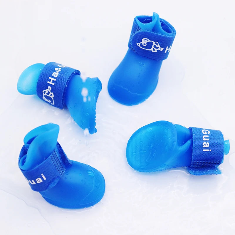 Botas Impermeáveis Antiderrapantes para Pets
