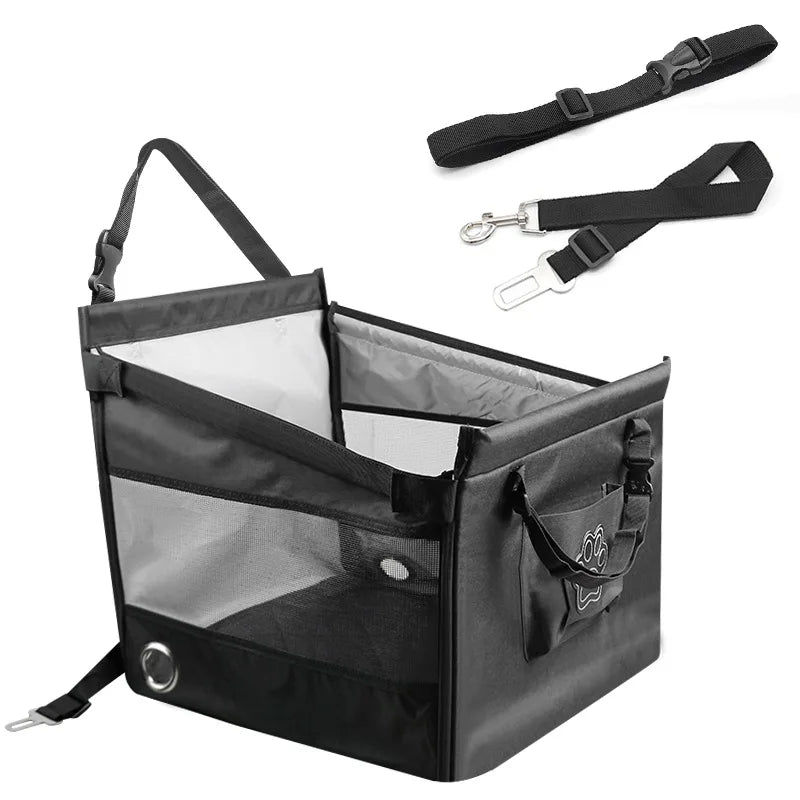 Assento de Carro Portátil para Pets - Impermeável.