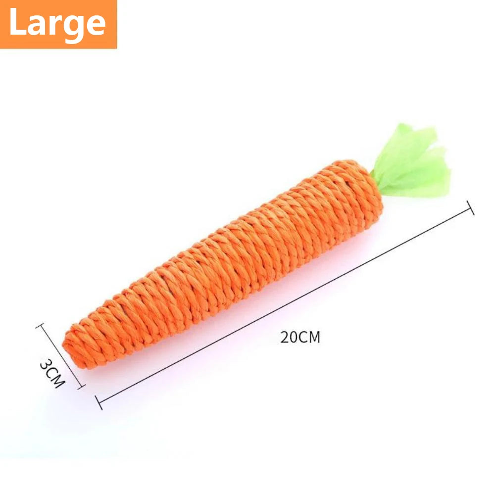 Cenoura em Sisal - Brinquedo Interativo para Gatos
