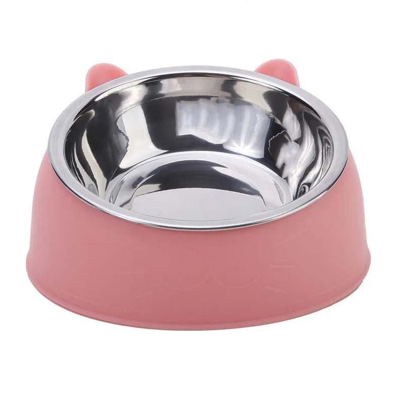 Tigela de Inox com Orelhinhas e Suporte