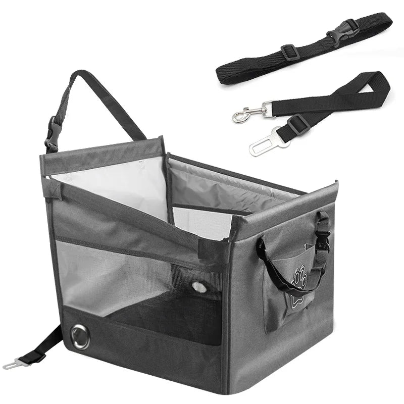 Assento de Carro Portátil para Pets - Impermeável.