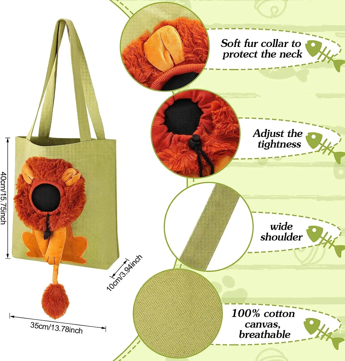Bolsa de Transporte Leãozinho