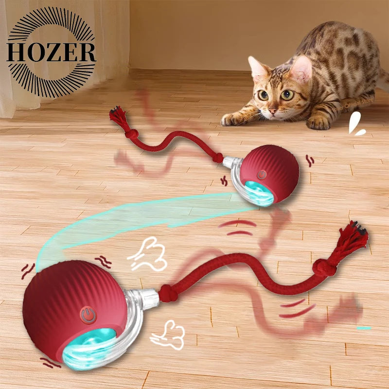 Bola Inteligente Interativa Para Cães e Gatos - Recarregável e Silenciosa