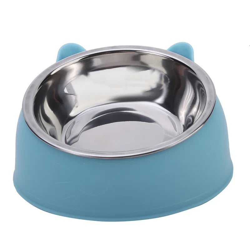Tigela de Inox com Orelhinhas e Suporte
