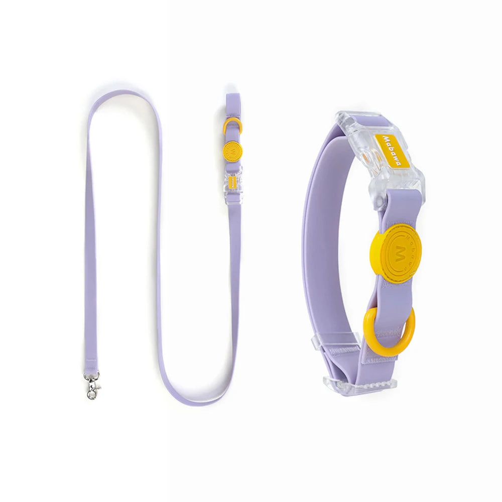 Conjunto - Coleira e Guia Candy Color para Pets