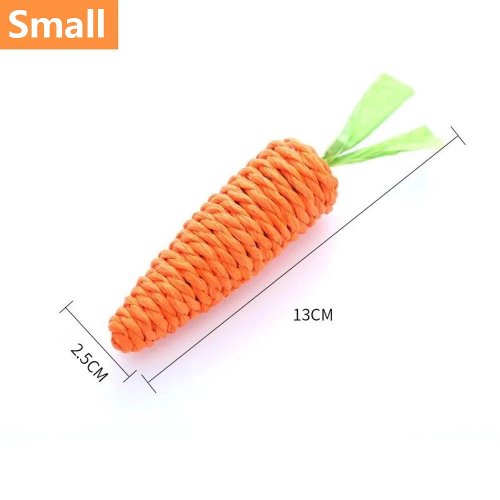 Cenoura em Sisal - Brinquedo Interativo para Gatos
