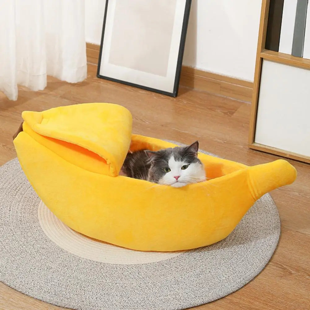 Caminha Banana para Pequenos Cães e Gatos