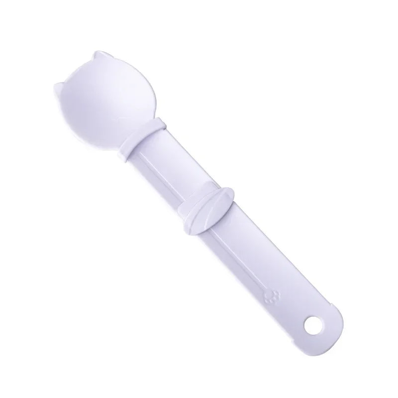 Colher Espremedora de Sachê para Gato