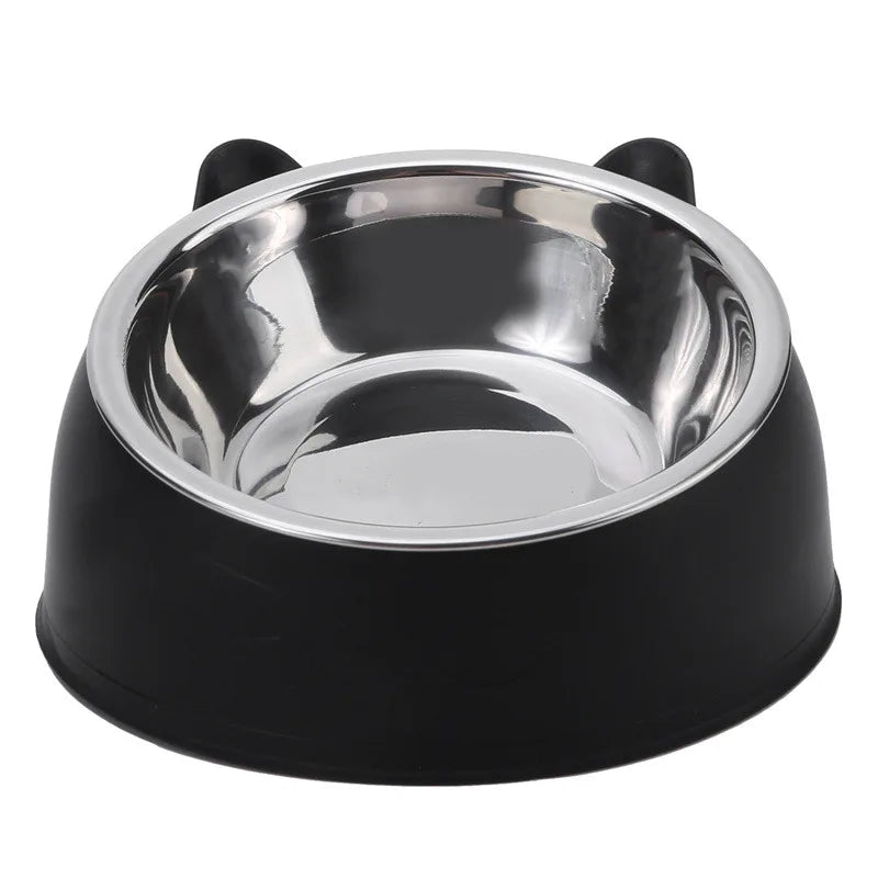 Tigela de Inox com Orelhinhas e Suporte