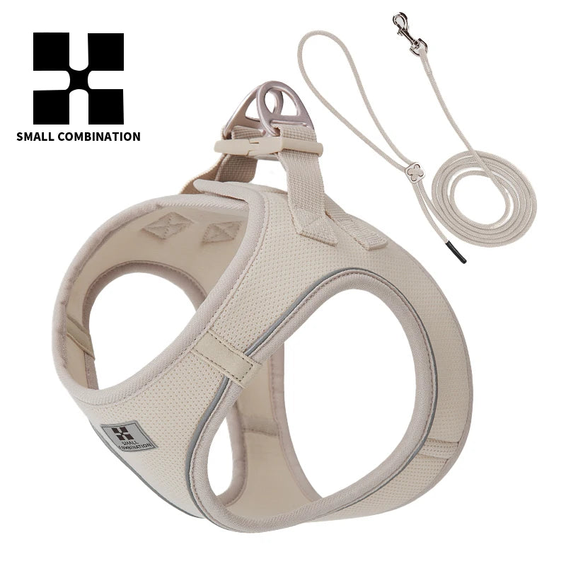 Conjunto de Coleira Ajustável para Cães Pequenos/Médios e Gatos