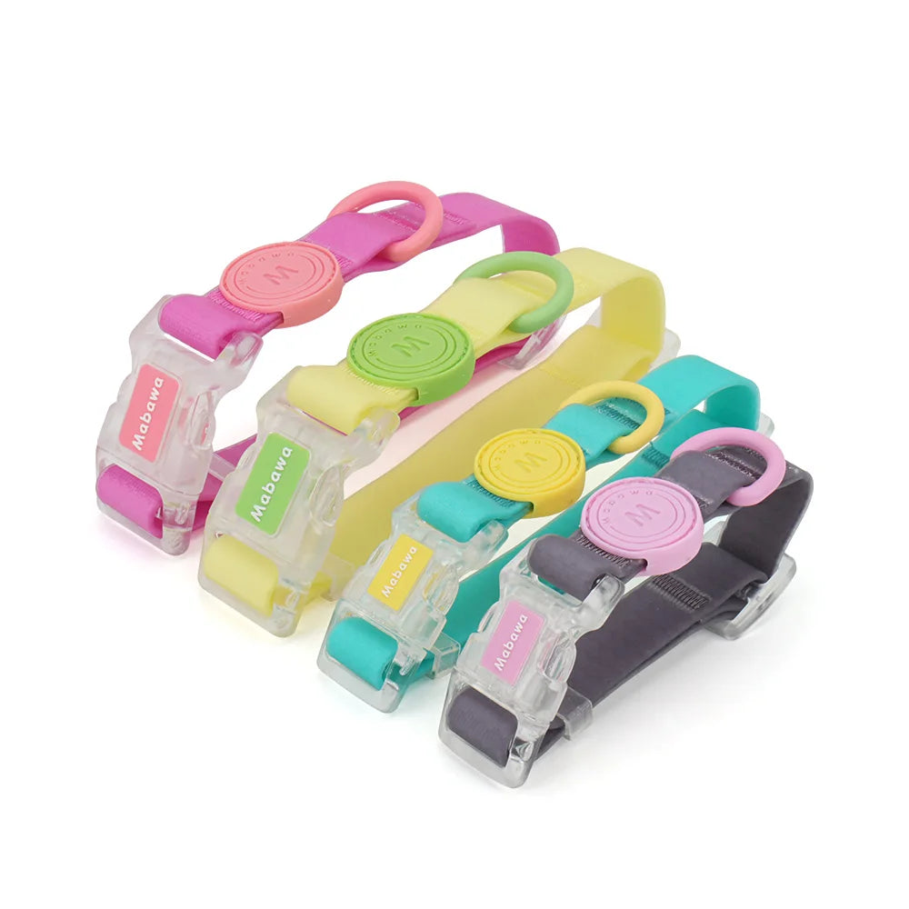 Coleira ou Conjunto Candy Color para Pets