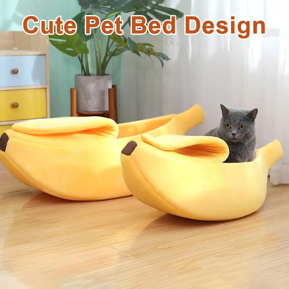 Caminha Banana para Pequenos Cães e Gatos