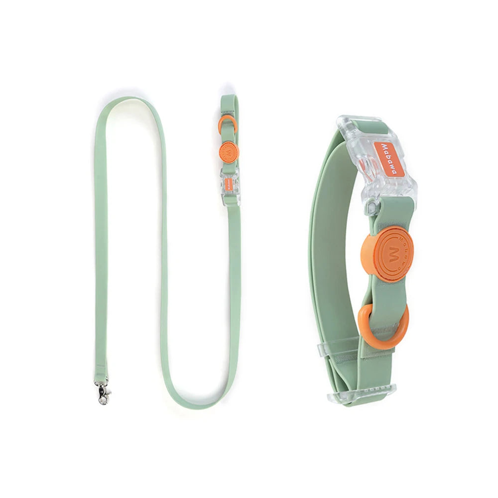 Conjunto - Coleira e Guia Candy Color para Pets