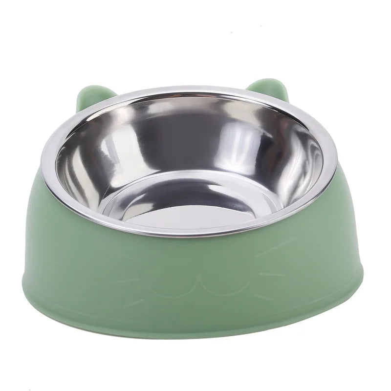 Tigela de Inox com Orelhinhas e Suporte