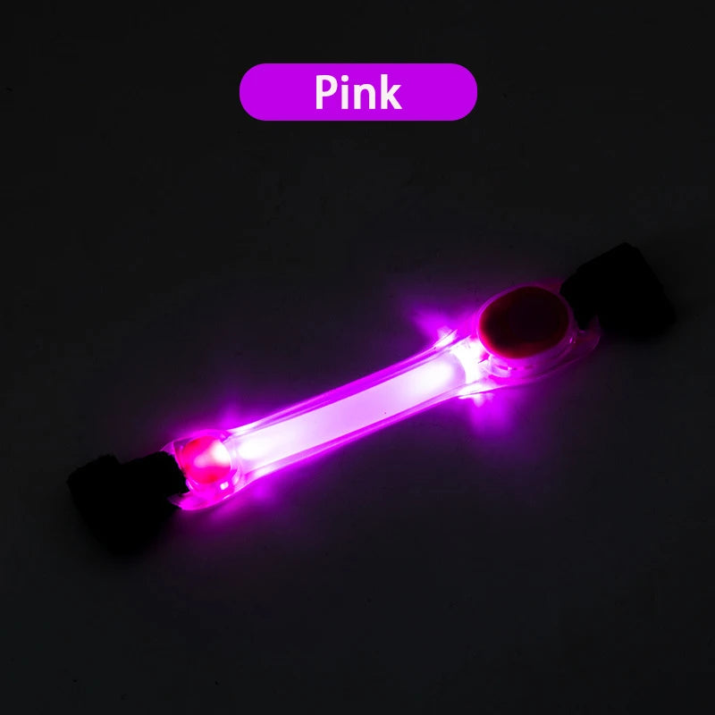 Correia para Coleira com Luz LED para Cães – Anti-perda.
