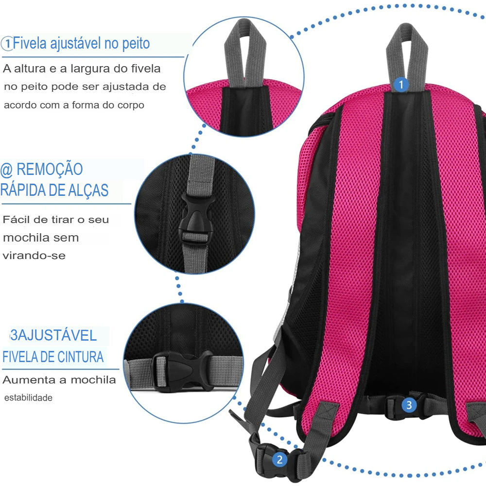 Mochila Transportadora para Cães e Gatos