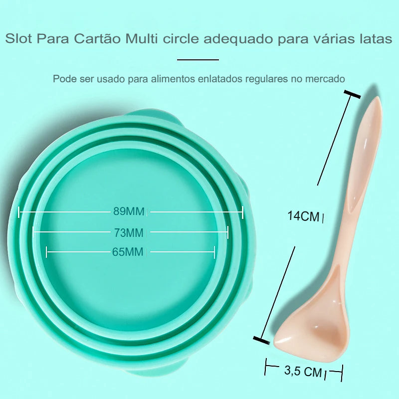 Tampa para Alimentos Enlatados Pet