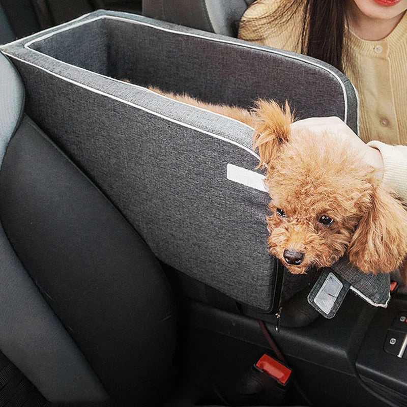 Assento de Carro Portátil para Cães e Gatos