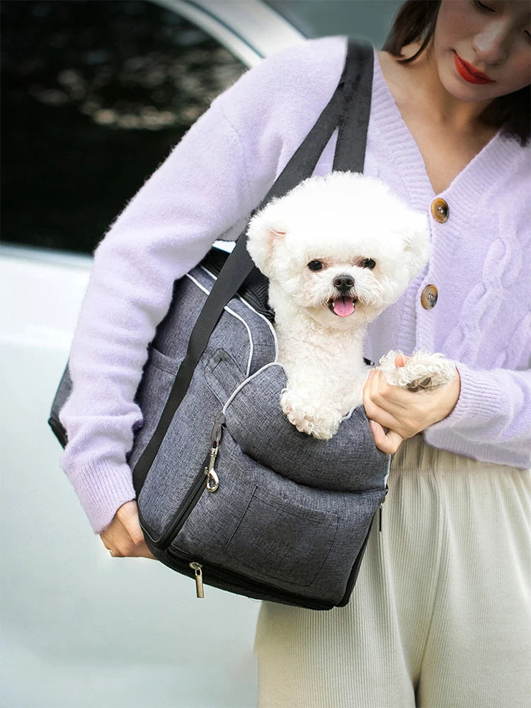 Assento de Carro Portátil para Cães e Gatos