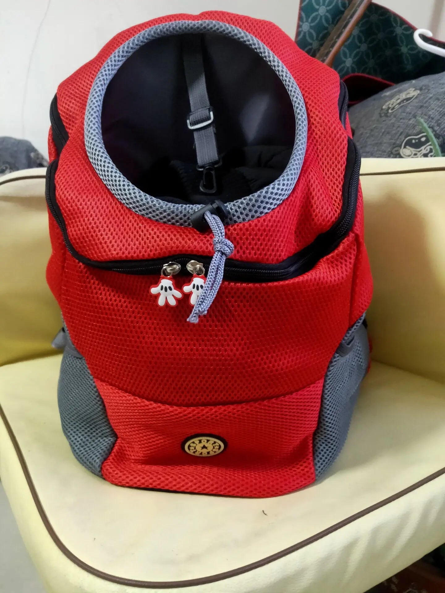 Mochila Transportadora para Cães e Gatos