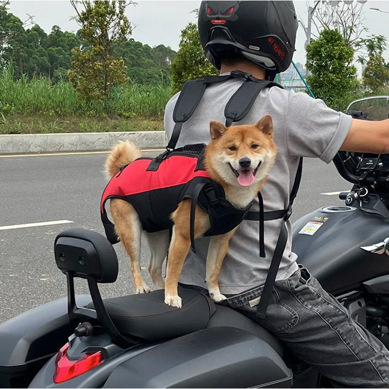 Colete Transportador para Pets – Mochila de Transporte com Suporte de Quatro Patas