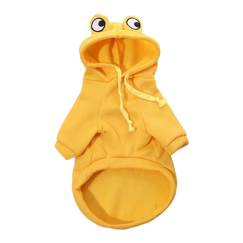 Roupa para Cães - Blusa Sapinho com Capuz