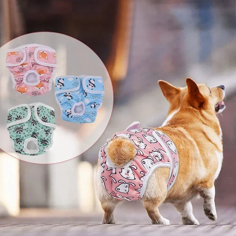 Calcinha para Cães - Fraldas Laváveis