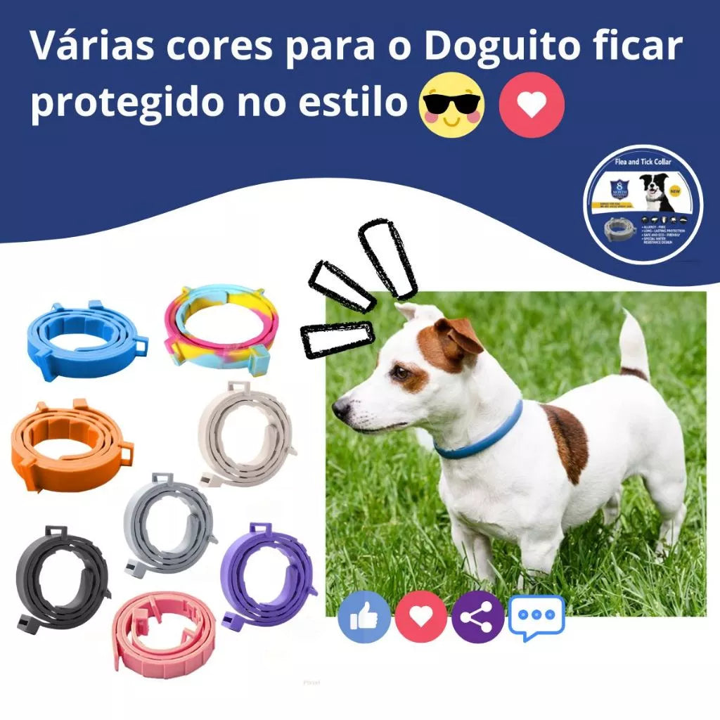 Coleira Antiparasitárias para Cães e Gatos